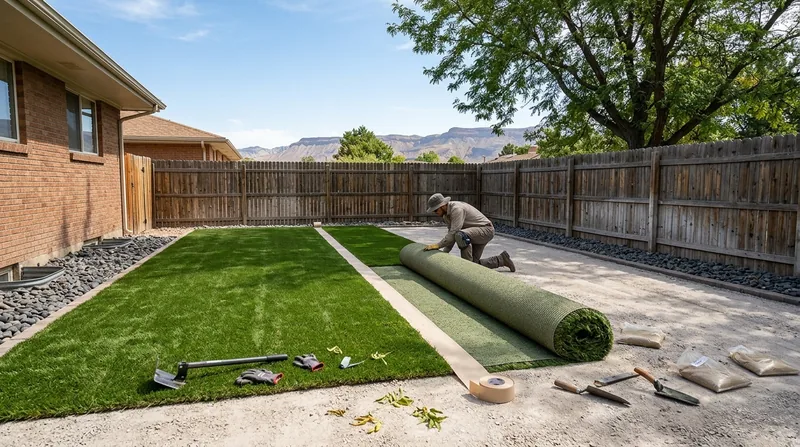 Residential Artificial Grass Installation Grand Junction